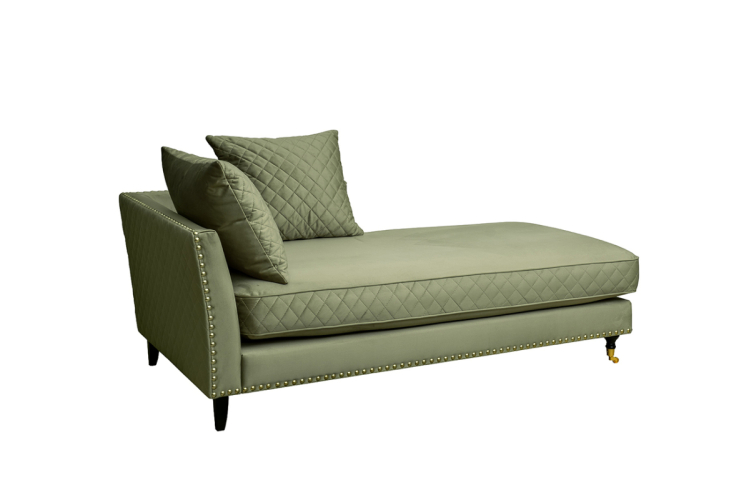 Диван-кушетка Sorrento правый велюровый оливковый SORRENTO-COUCH-Colt1002
