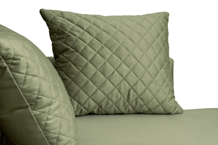 Диван-кушетка Sorrento правый велюровый оливковый SORRENTO-COUCH-Colt1002
