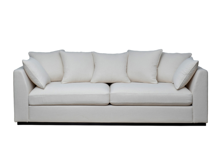 Диван Roberto трехместный рогожка кремовый ROBERTO-250-BOTEGA SVBEG