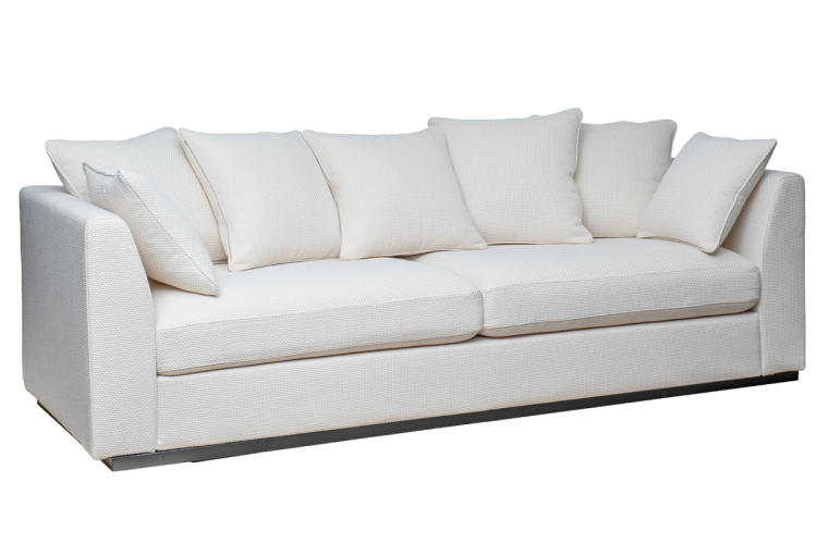 Диван Roberto трехместный рогожка кремовый ROBERTO-250-BOTEGA SVBEG