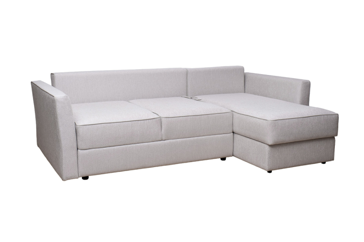 Диван Sorrento 230 трехместный с канапе раскладной SORRENTO-230-Koza3803-SVSER+Nev83