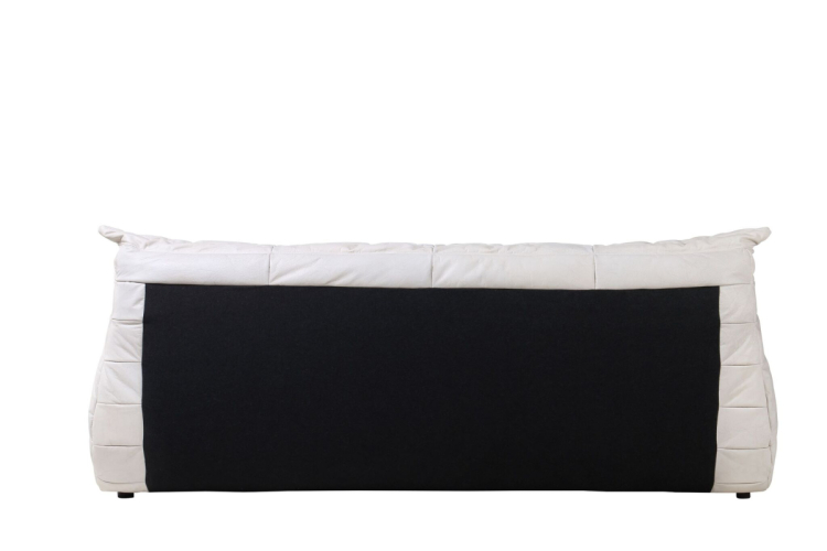 Двуспальная кровать RBD029 New Vintage Ivory leather