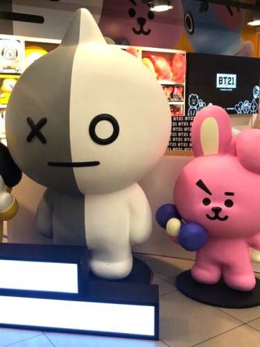 Фигурка BT21 Figure Pup Pet Grey