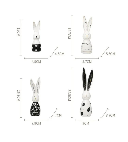 Фигурка Dot rabbit white