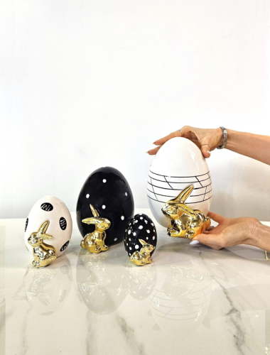 Фигурка Easter Rabbit Egg white