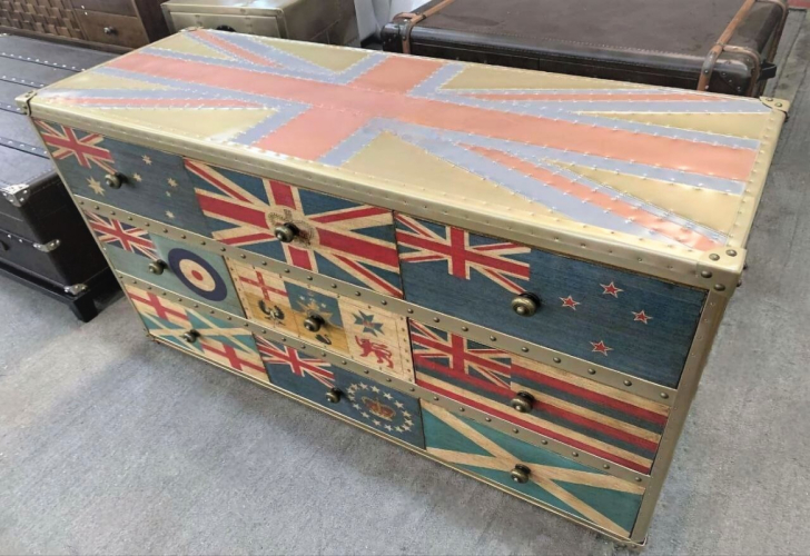 Комод Union Jack Sirius Jet