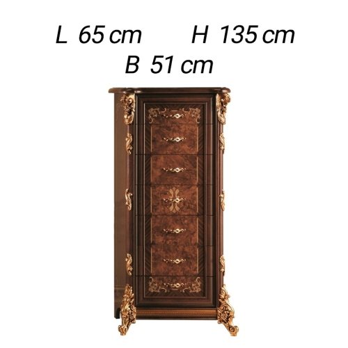 Комод высокий Arredo Classic Sinfonia 7 ящиков
