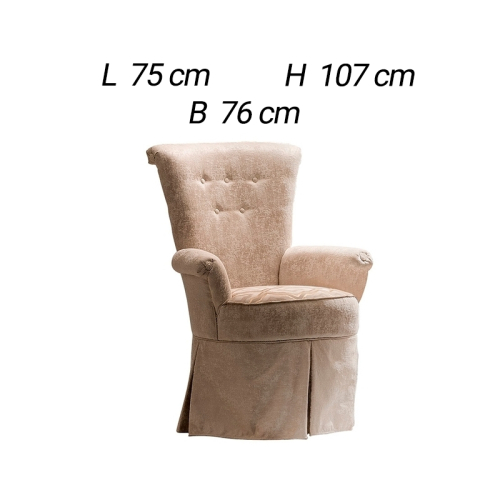 Кресло Arredo Classic Modigliani малое