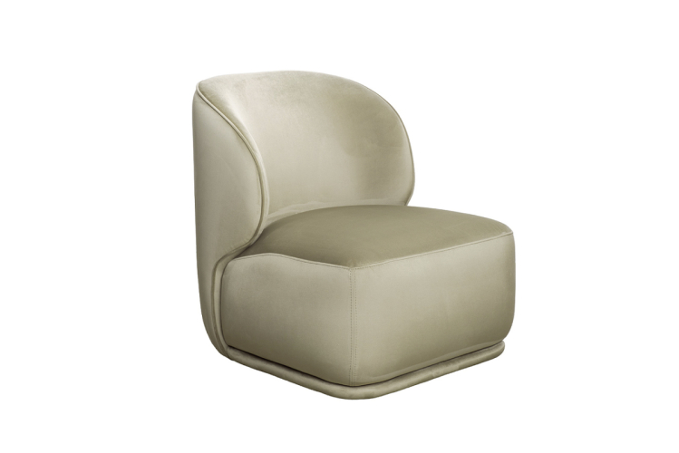 Кресло Capri Basic велюровое оливковое CAPRI BASIC-Colt1002-OLIV
