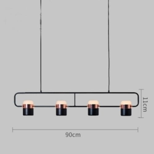 Люстра Ling PL4 Copper