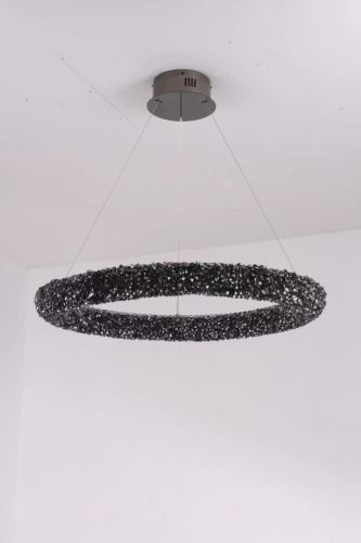 Люстра Lorella Round Black D80