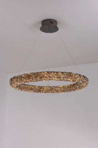 Люстра Lorella Round Black D80