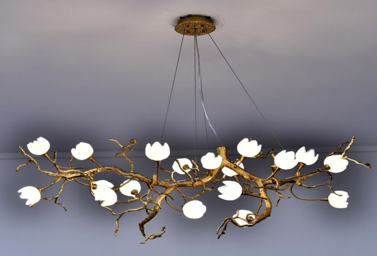 Люстра Lotus Copper
