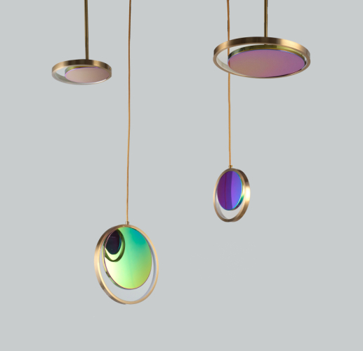 Люстра Pearl Circle Vertical