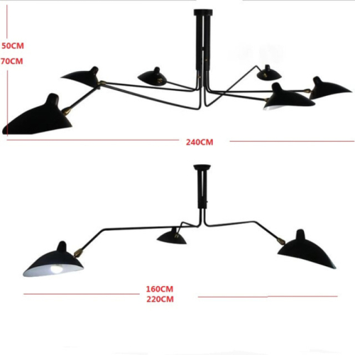 Люстра Serge Mouille Lamp 3