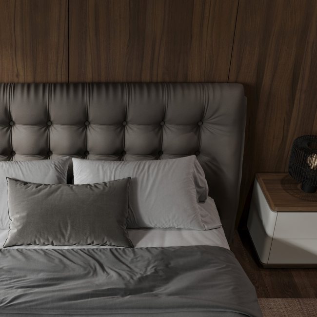 Кровать с решеткой ALTEA, MOD INTERIORS