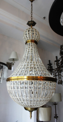 Потолочная люстра 19th c. French Empire Crystal