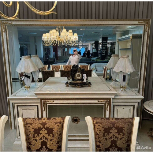 Пристенное напольное зеркало Arredo Classic Leonardo