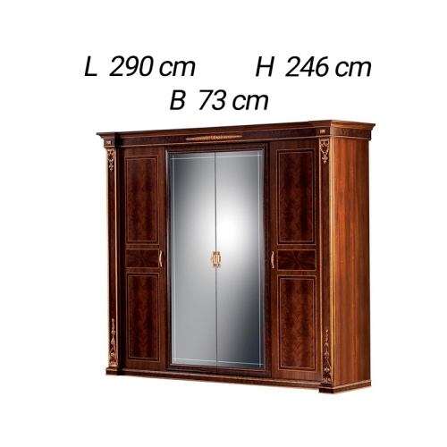 Шкаф 4-дверный Arredo Classic Modigliani