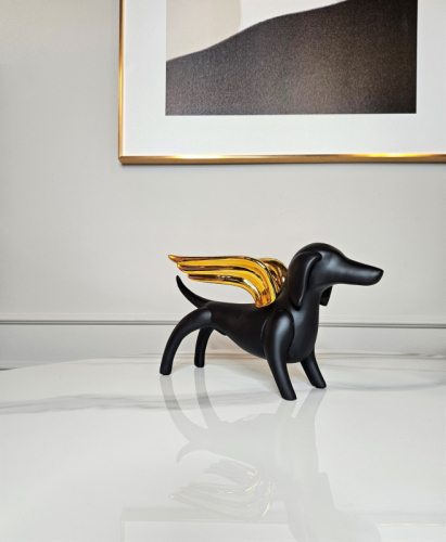 Статуэтка Angel dog black