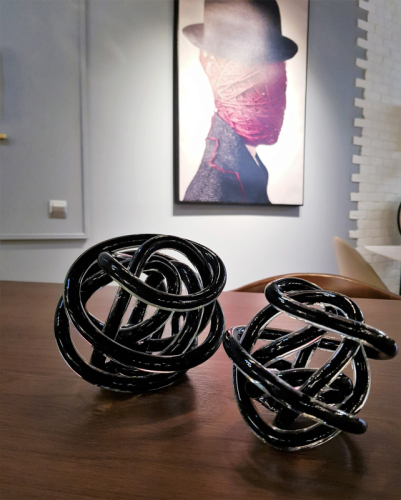 Статуэтка Black line ball