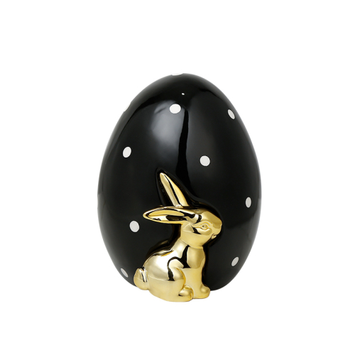 Статуэтка Easter Rabbit Egg black A