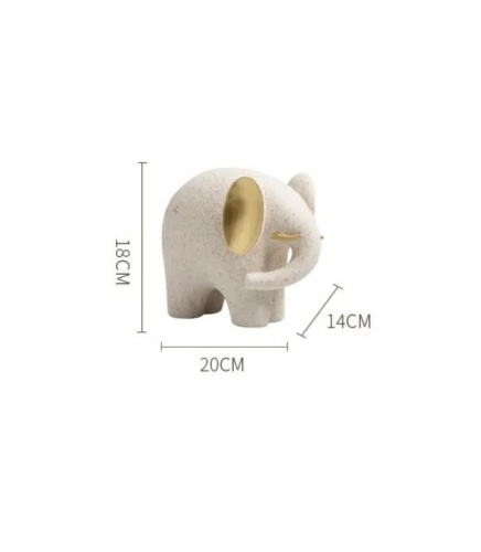 Статуэтка Golden ear elephant A