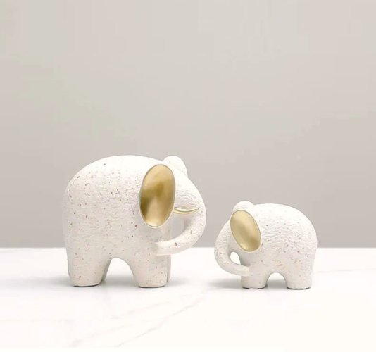 Статуэтка Golden ear elephant A