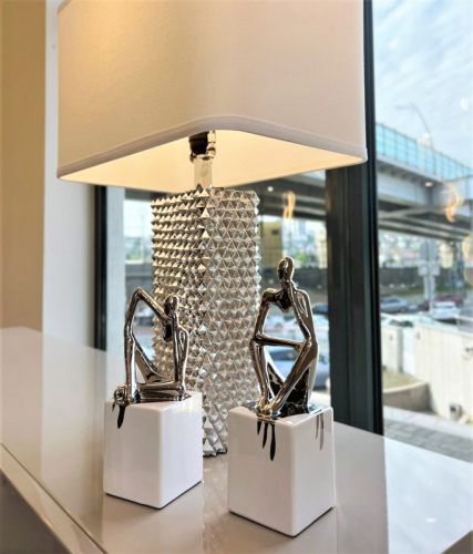 Статуэтка Man ornament silver