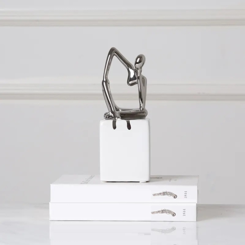 Статуэтка Man ornament silver
