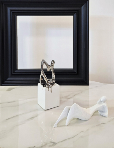 Статуэтка Man ornament silver