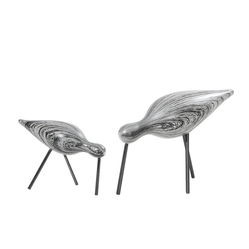 Статуэтка Wood grain bird black B