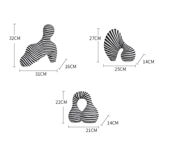 Статуэтка Zaha sphere-Black B
