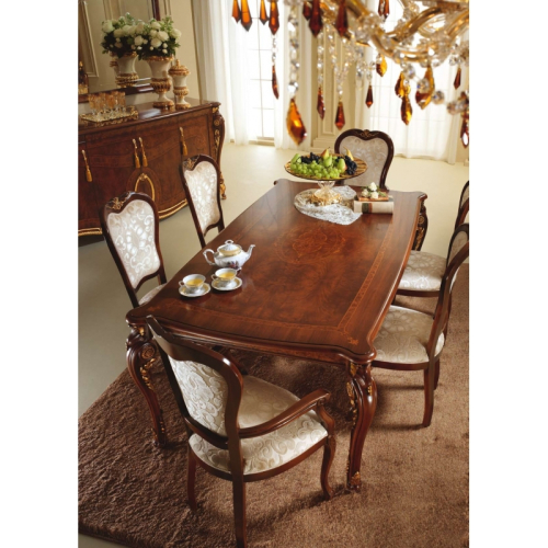 Стол обеденный 200/300х110 Arredo Classic Donatello раскладной с 2 вставками