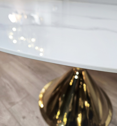 Стол обеденный белый Caracas Dining Table