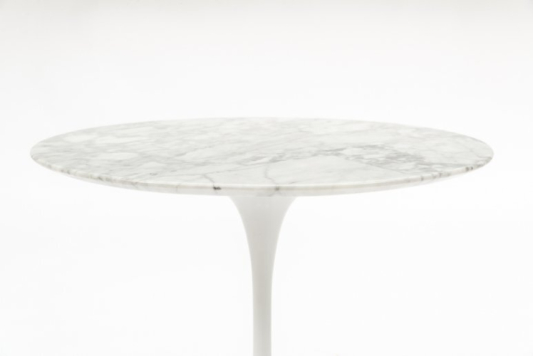 Стол обеденный белый Tulip Marble