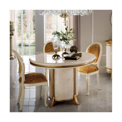 Стол обеденный круглый 118/158 Arredo Classic Melodia раскладной