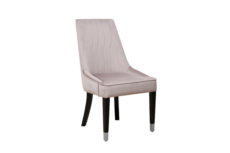 Стул Elegante велюровый жемчужно-серый ELEGANTE-2K-Colt1001