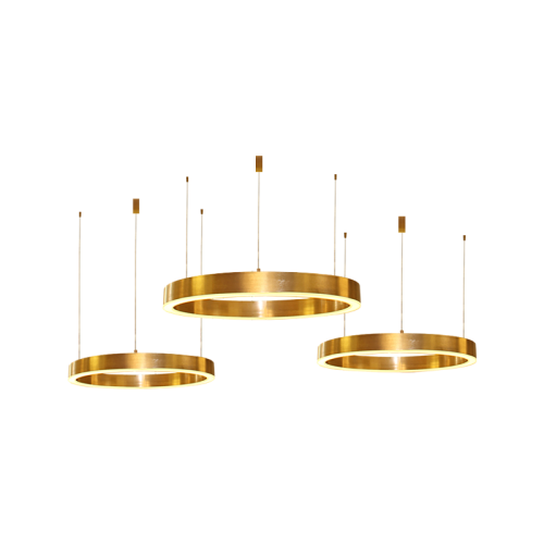 Светильник Light Ring Horizontal Copper Gold