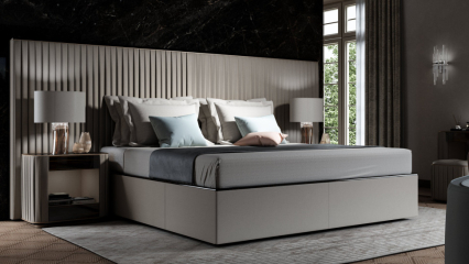 Кровать Reflex Disegno / Glamour Plisse XL letto