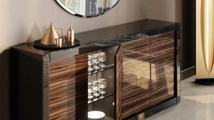 Буфет Reflex Disegno Avantgarde Credenza Luce