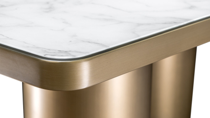 Стол Reflex Disegno Signore Degli Anelli 72 Steel Bespoke 2