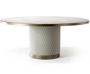 Стол Reflex Disegno Signore Degli Anelli 72 Steel Tondo