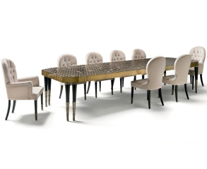 Cтол Angelo Cappellini Tessella Dark 34116