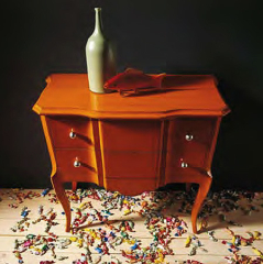 Комод Serafino marelli Foglie & colori L 310