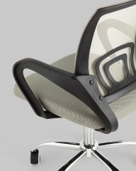 Кресло офисное TopChairs Simple New серый