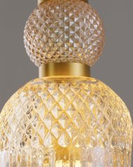 Светильник подвесной Moderli V10906-P Glassy