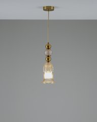 Светильник подвесной Moderli V10907-P Glassy