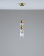 Светильник подвесной Moderli V10908-P Glassy