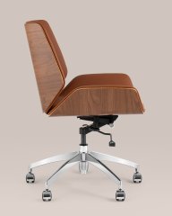 Кресло офисное TopChairs Crown SN коричневый